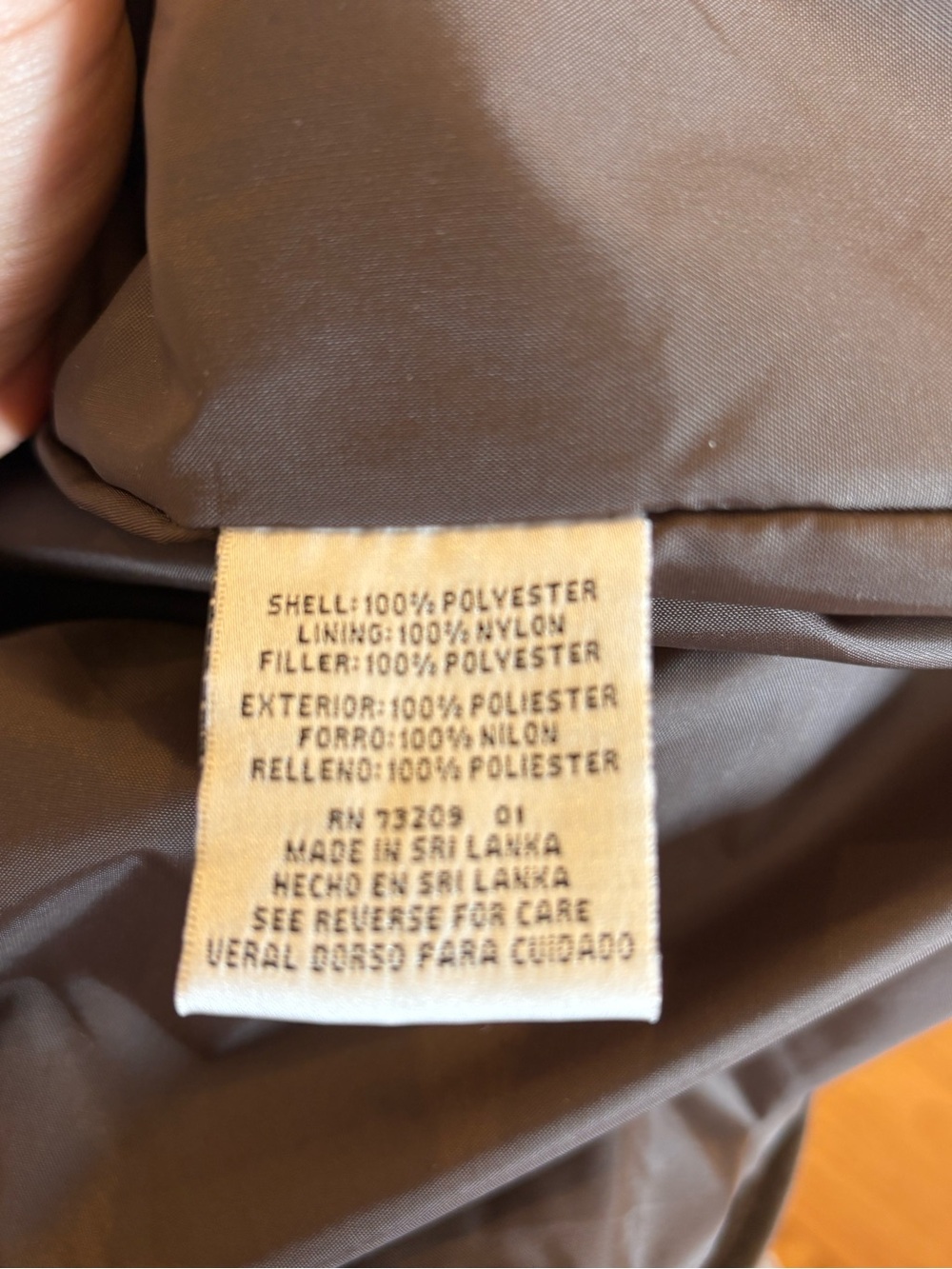Vintage Marvin Richards Quilted Jacket Coat Women’s SM Brown Lightweight - Picture 7 of 7